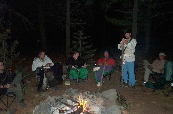 Forest with the speaking stick